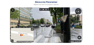 Capture d'écran du site de Panoramax © Panoramax